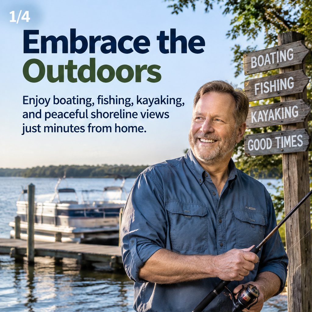 Life by the Water: Discover Bonneau Village on Lake Moultrie