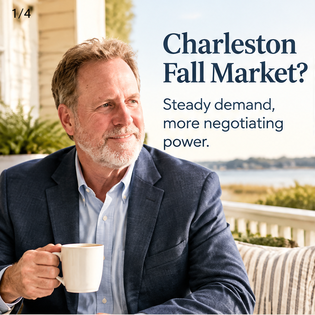 Charleston Fall Market: Steady Demand, More Negotiating Power