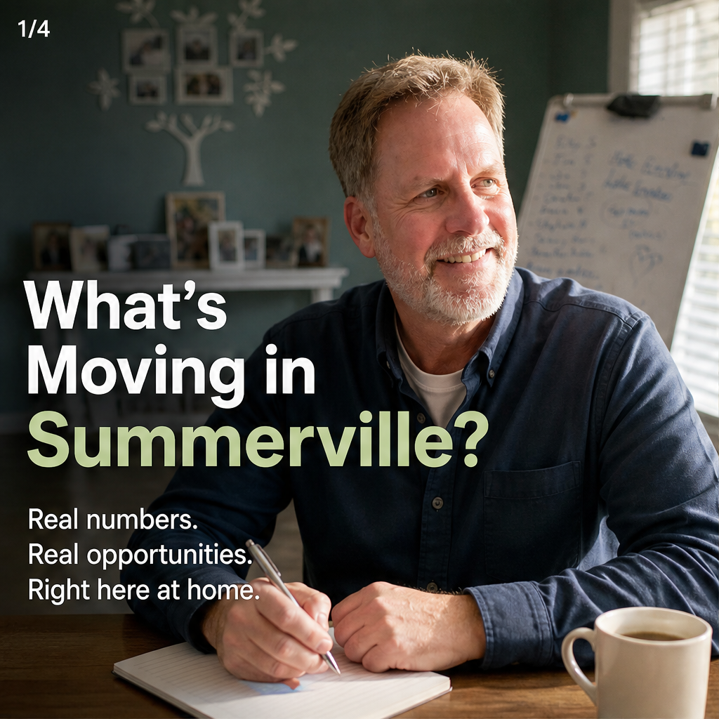 What’s Moving in Summerville?